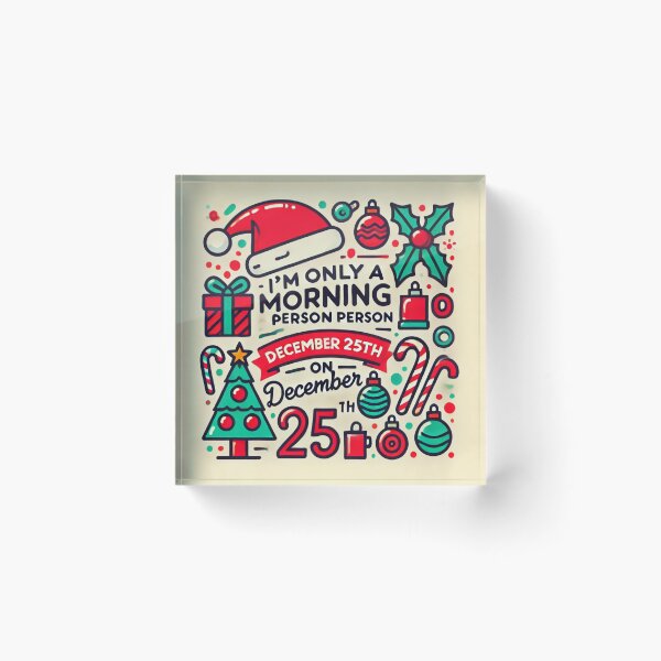 Item preview, Funny Christmas Quote designed and sold by Dream Bloom Gallery.