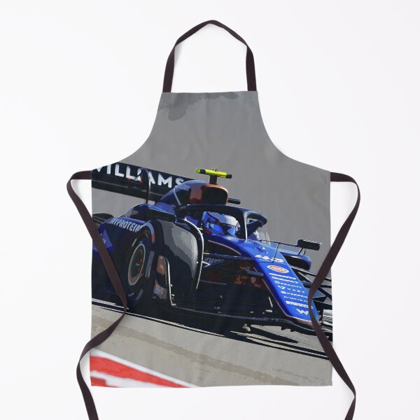 Item preview, Franco Colapinto racing in his 2024 F1 racecar watercolor designed and sold by Rodissimus1984.