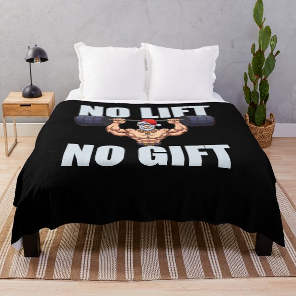 Item preview, No Lift No Gift Funny Santa Design designed and sold by PNGShop.