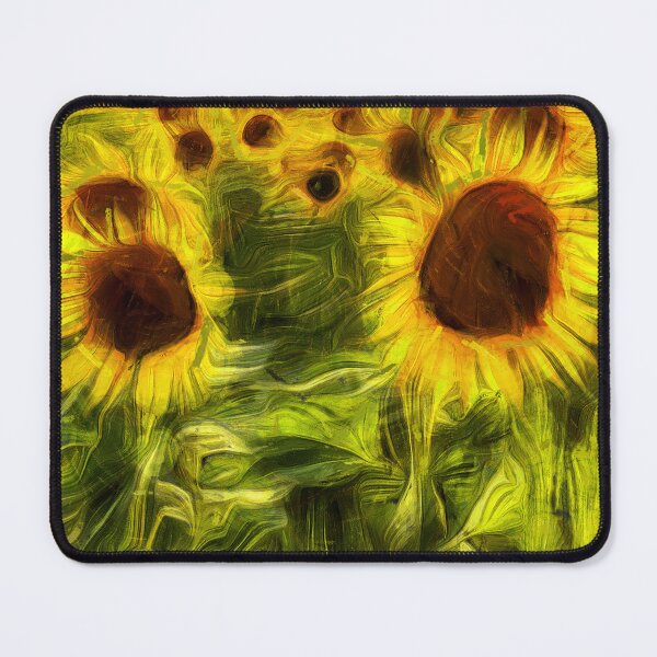 Item preview, Sunflowers Abstract Van Gogh designed and sold by Londonimages.