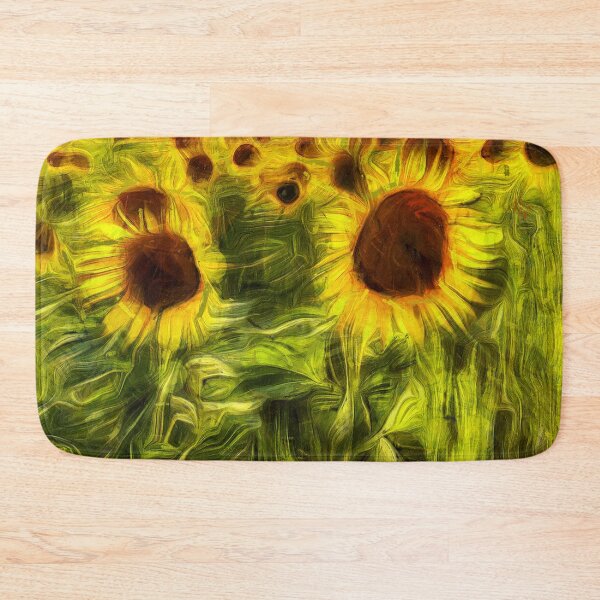 Item preview, Sunflowers Abstract Van Gogh designed and sold by Londonimages.