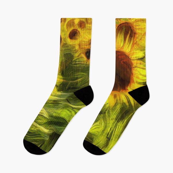 Item preview, Sunflowers Abstract Van Gogh designed and sold by Londonimages.