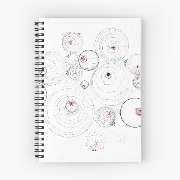 Item preview, Dance of the Gauge Bosoms (in Vacuum) ink drawing on paper designed and sold by Regina Valluzzi.