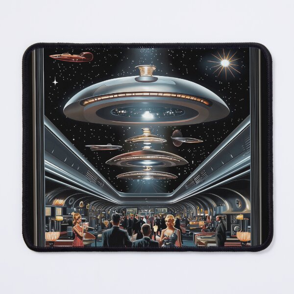 Item preview, Galactic Gala: Vintage Space Age Elegance designed and sold by CreationP.