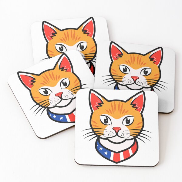 Item preview, The cat is a patriot. Glory to America designed and sold by Mascarad.
