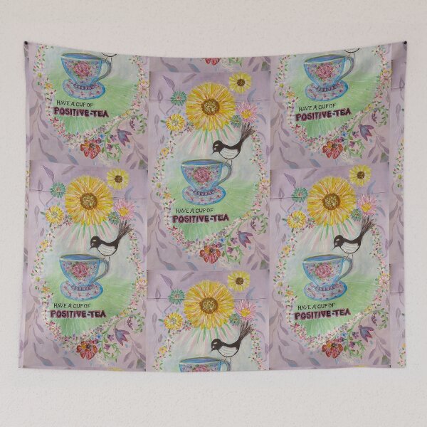 Item preview, Willies always positive tea designed and sold by Tricia Maiorana.