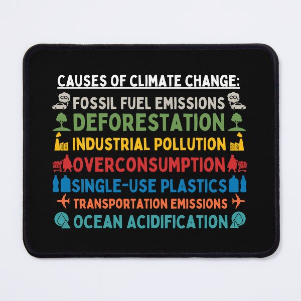 Item preview, Causes of Climate Change designed and sold by Climactify.