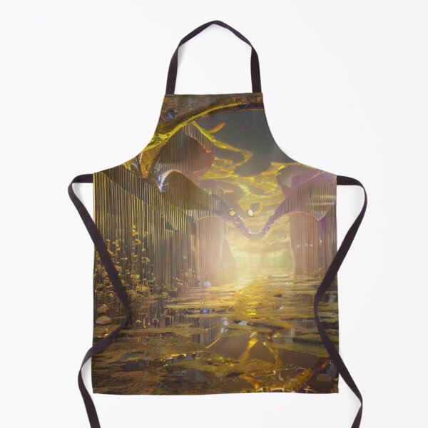 Item preview, Futuristic shiny abstract design in yellow, brown tones. designed and sold by ruiztiger70.