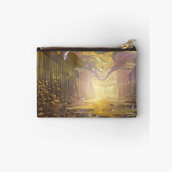 Item preview, Futuristic shiny abstract design in yellow, brown tones. designed and sold by ruiztiger70.