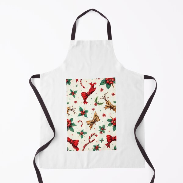 Item preview, Festive Seamless Pattern with Bows and Flowers designed and sold by Itsheartshop.