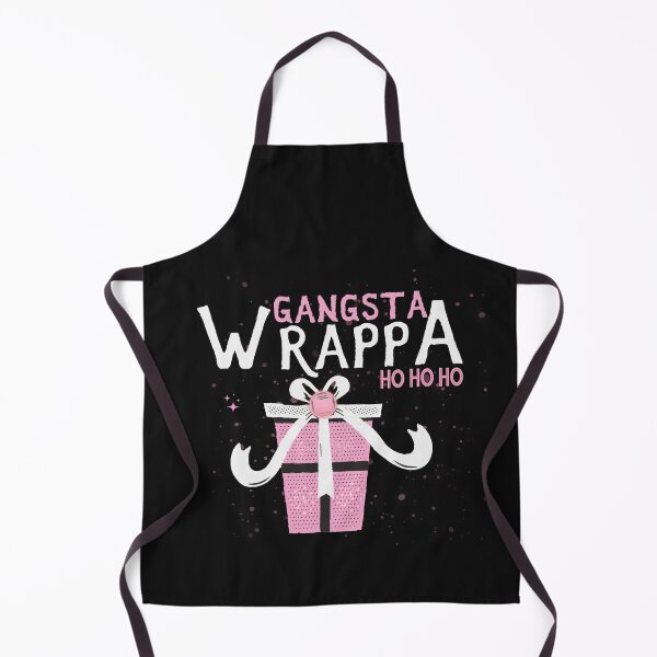 Item preview, Pink Gangsta Wrappa Ho Ho Ho Women's Funny Christmas T-shirt Christmas Party gift designed and sold by MarlenaMadlen.