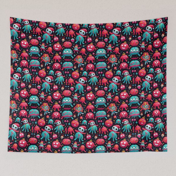Item preview, Spooky Winter Holiday Festive Pattern designed and sold by Itsheartshop.