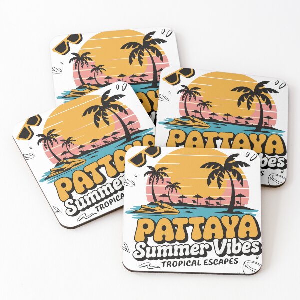Item preview, Pattaya Summer Vibes – Tropical Thailand Beach Design designed and sold by rich4Design.