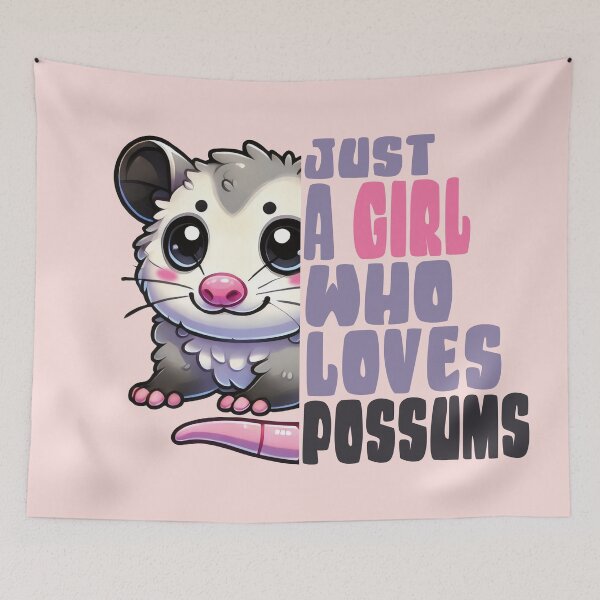 Item preview, Just A Girl Who Loves possums designed and sold by samah82.
