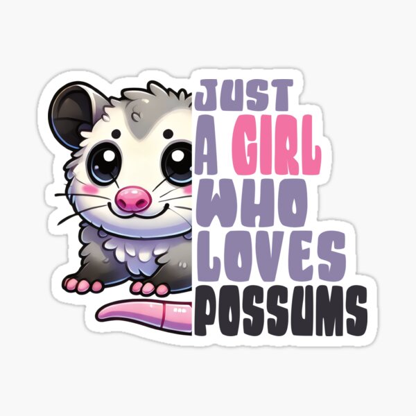 Item preview, Just A Girl Who Loves possums designed and sold by samah82.