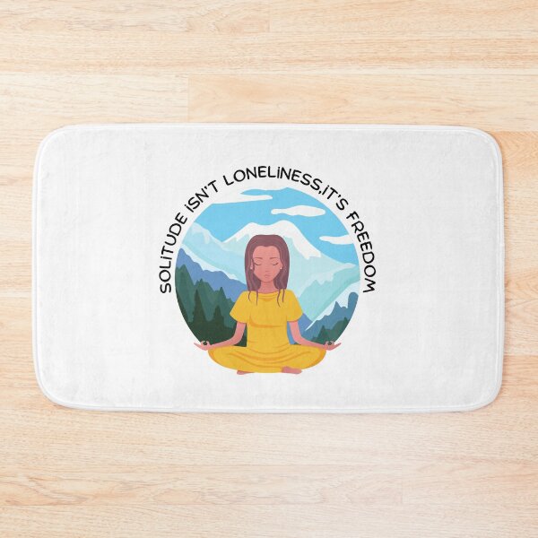 Item preview, Solitude Isn’t Loneliness, It’s Freedom designed and sold by Minimal_r_tist.
