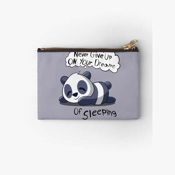 Item preview, Panda Says Never Give Up Your Dreams  designed and sold by RedPandaTee.