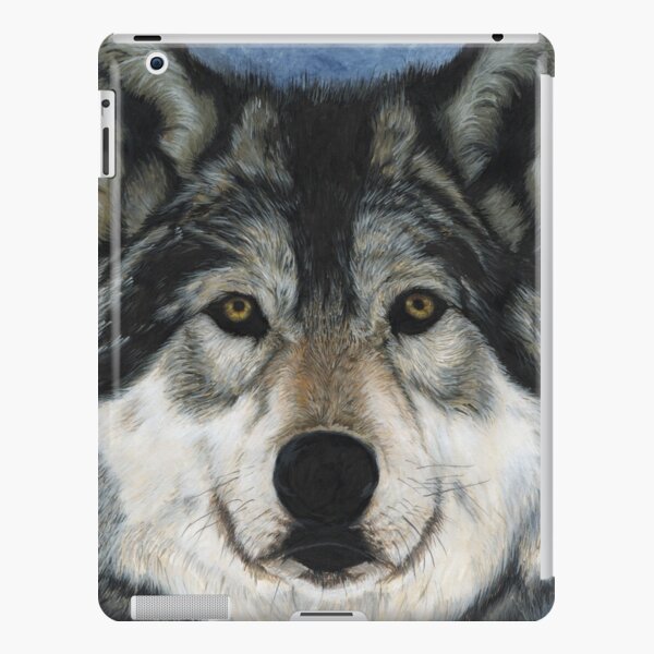 Alpha Grey Wolf iPad Snap Case