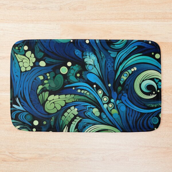 Item preview, New Zealand Māori Paua Pattern Koru Design 61 designed and sold by GrinGalore.
