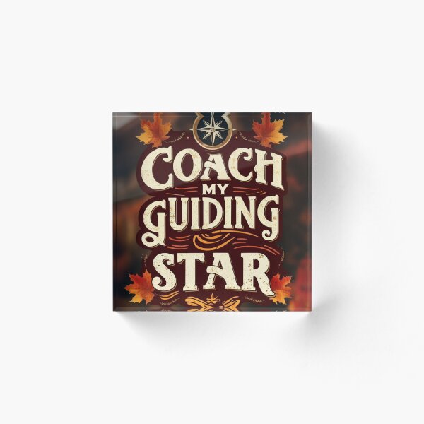 Artikelvorschau, Mein Coach, mein Leitstern entworfen und verkauft von InkExpression.