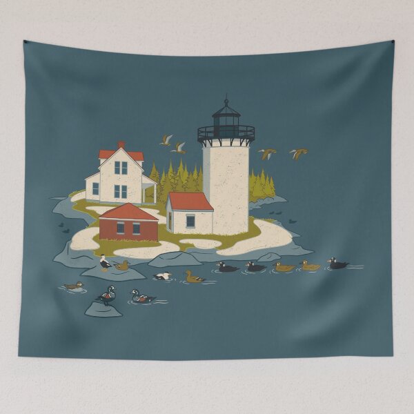 Item preview, Great Duck Island Light designed and sold by JadaFitch.