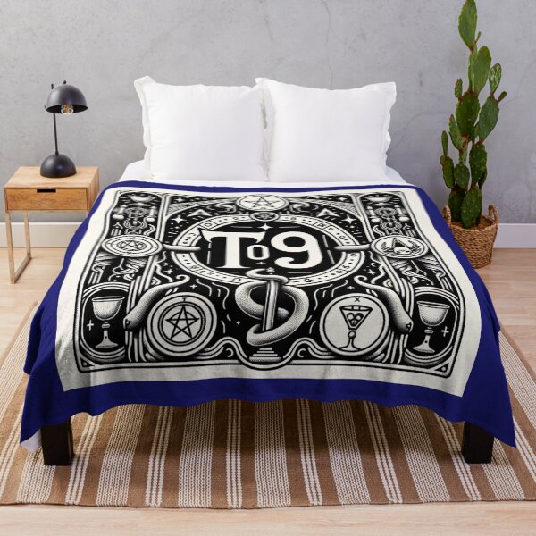Item preview, To9 Tarot Style Logo designed and sold by Smileshigh.