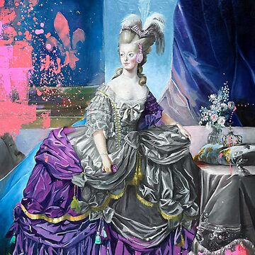 Aperçu de l'œuvre Marie-Antoinette revisitée de Priscilla Seiller