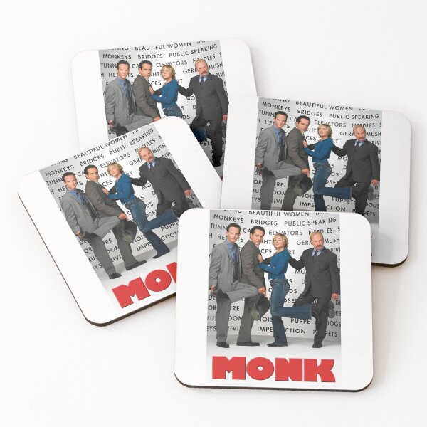 Item preview, Adrian Monk Natalie Teeger Randy Disher Leland Stottlemeyer designed and sold by My Favorite Store.