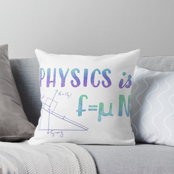 Item preview, Physics is f=uN fun friction Science Equation  designed and sold by bethandbeth.