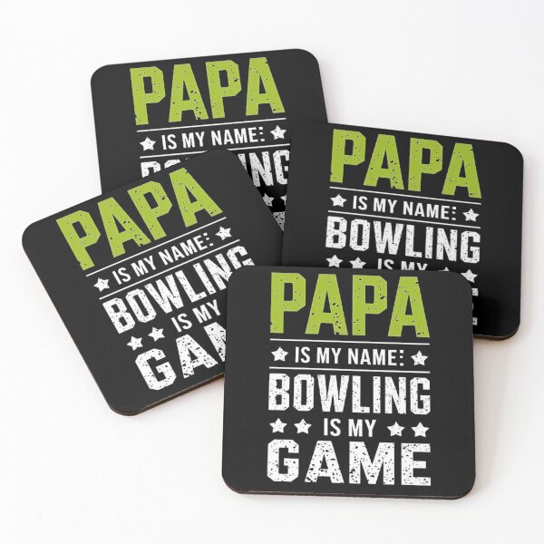 Item preview, Papa Is My Name Bowling Is My Game  designed and sold by love3617.