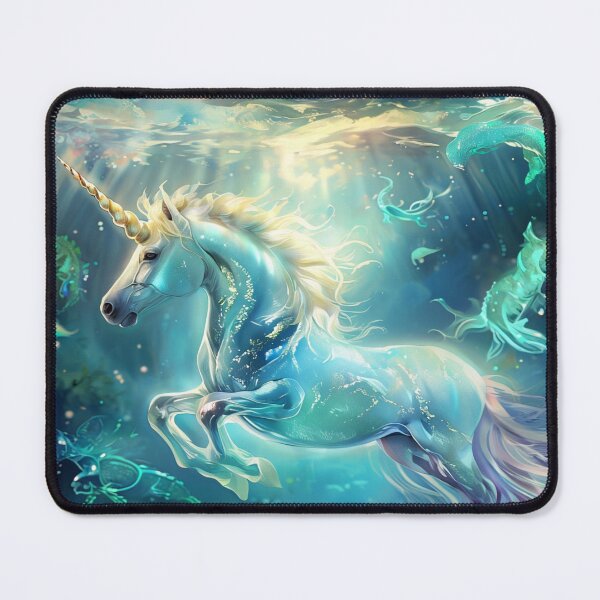 Item preview, Maravilloso Unicornio en un océano luminiscente. designed and sold by Collection de trésors .