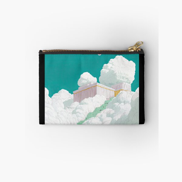 Item preview, Dreamlike Path to the Temple in the Clouds with Bold Colors designed and sold by regnumsaturni.