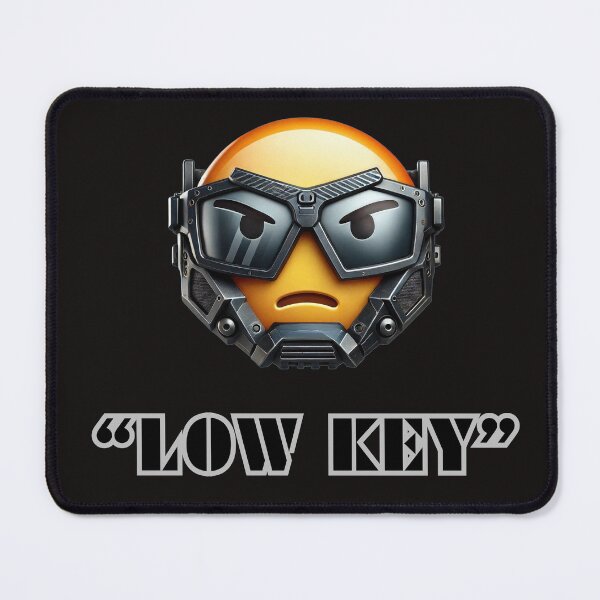 Item preview, "LOW KEY" Tactical Emoji with Armored Look for Rugged Style - From The "SAY WHAT NOW" By TOUDOU DIGITAL designed and sold by ToudouDesign.