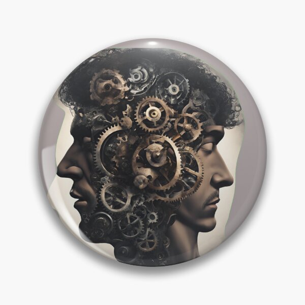Item preview, Duality of the Mechanical Mind designed and sold by KENSHOPKE.