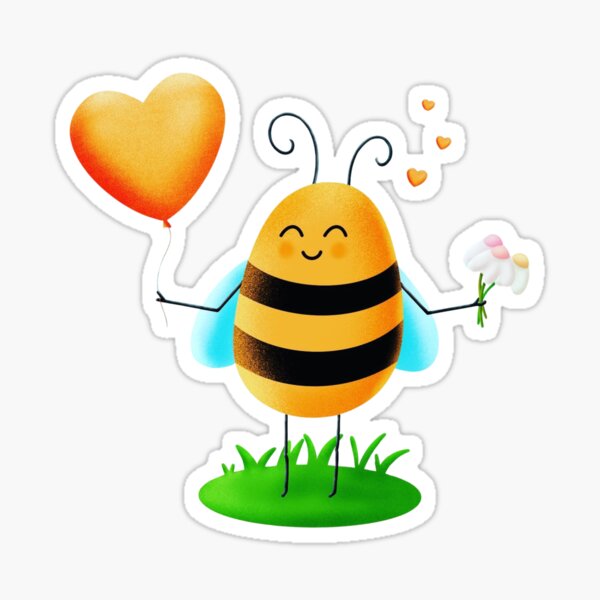 Item preview, Bee valentine designed and sold by RainlJoyie.