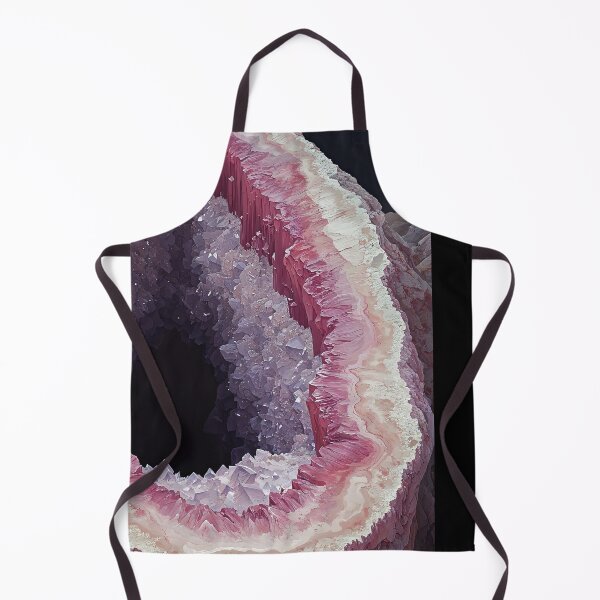 Item preview, Mesmerizing Crystal Geode Art with Vibrant Pink and Purple Hues designed and sold by regnumsaturni.