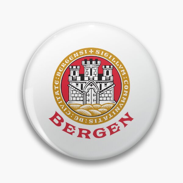 Item preview, Bergen Norway Coat Of Arms designed and sold by jeshands.