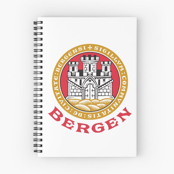 Item preview, Bergen Norway Coat Of Arms designed and sold by jeshands.