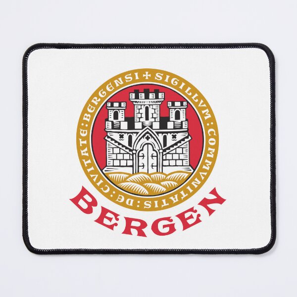 Item preview, Bergen Norway Coat Of Arms designed and sold by jeshands.