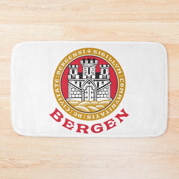 Item preview, Bergen Norway Coat Of Arms designed and sold by jeshands.