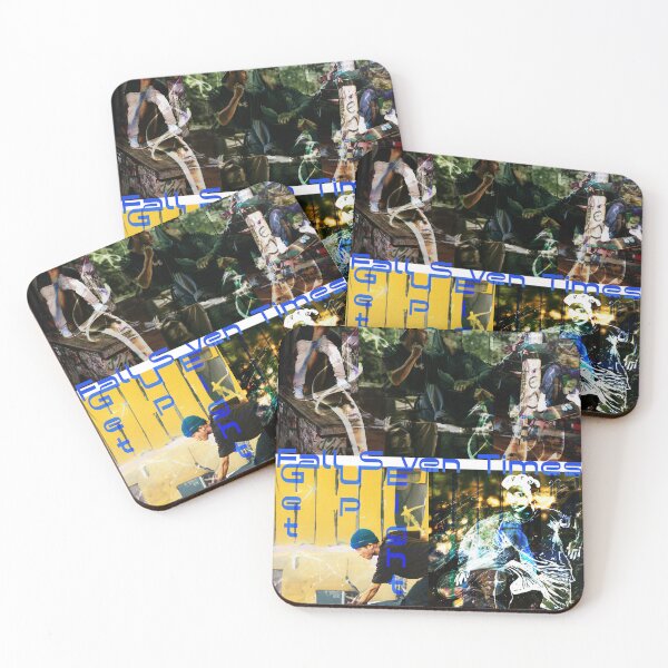Item preview, Fall Seven Times Get Up Eight Skate Panel designed and sold by AdkinsProvince.