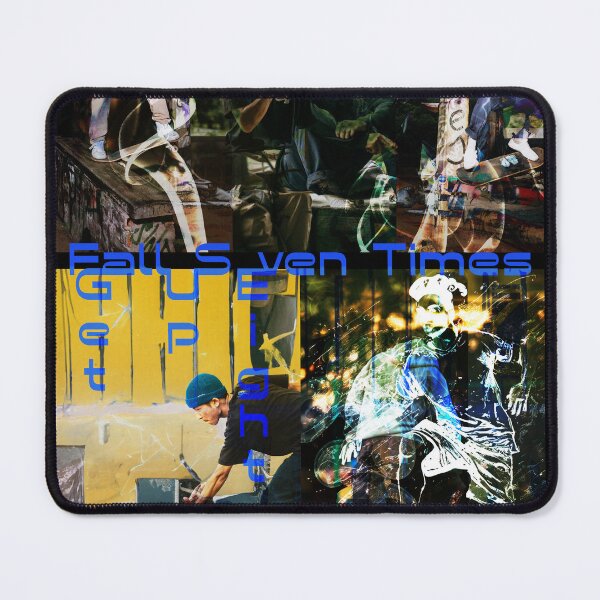 Item preview, Fall Seven Times Get Up Eight Skate Panel designed and sold by AdkinsProvince.