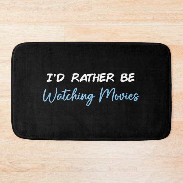 Item preview, I'd Rather Be Watching Movies designed and sold by Slassyat.