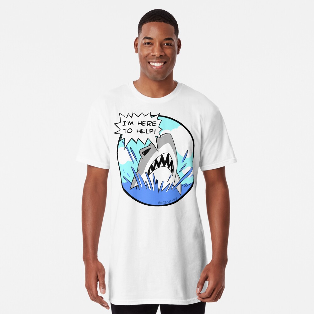 Item preview, Long T-Shirt designed and sold by Ninjasmacks.