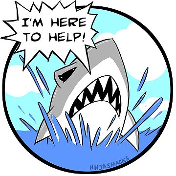 Artwork thumbnail, Kyle the Friendliest Shark Ever by Ninjasmacks