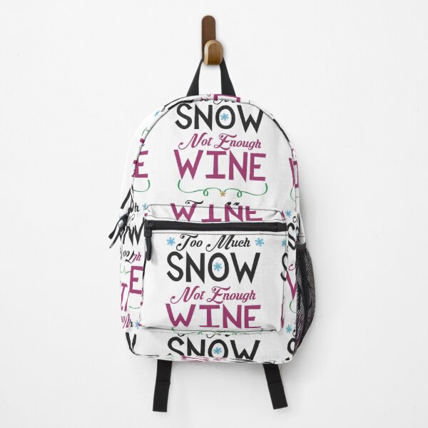 Item preview, too much snow not enough wine designed and sold by lojadpop.