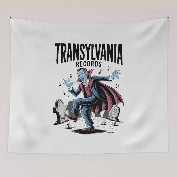 Item preview, Funny and Creepy Record Label, Transylvania Records  designed and sold by paulo silveira.