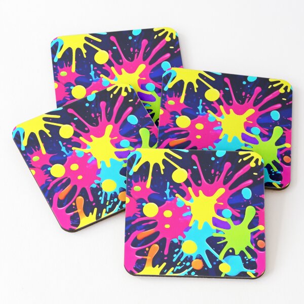 Item preview, Vibrant Color Splash designed and sold by Health And Fitness Posts e-Store.