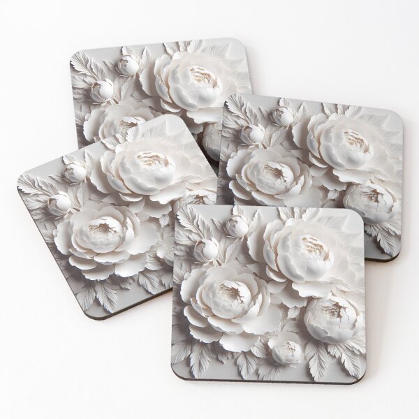 Item preview, White Flowers designed and sold by Visual Nomad Club.