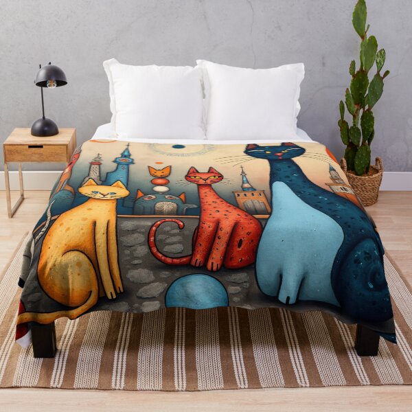 Item preview, "Towers in Kittyland" designed and sold by Tecno-Art-Land.